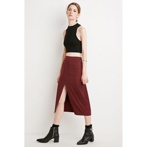 NWT Forever 21 slip midi skirt Size Medium